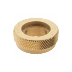 Beveled Face Knurl Wheel: 1" Dia, 90 ° Tooth Angle, 25 TPI, Diagonal, High Speed Steel