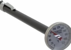 Bimetal Dial Thermometer: 0 to 220 ° F