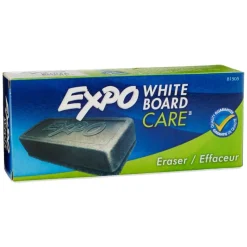 Black Soft Pile Dry Eraser