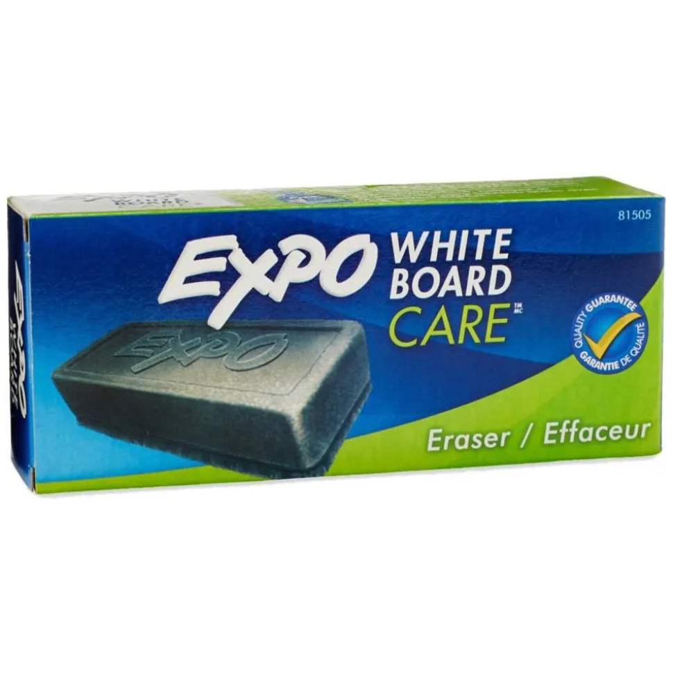Black Soft Pile Dry Eraser