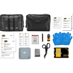Bleeding Control & Tactical Gunshot Kit: 23 Components