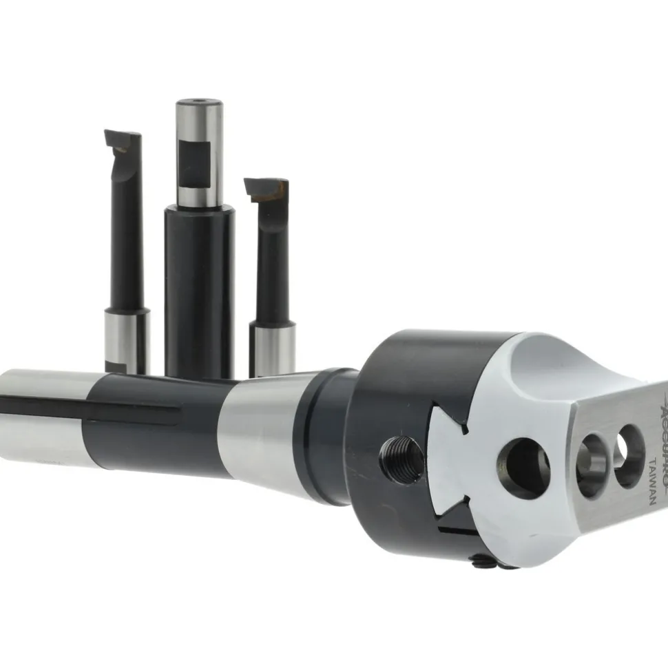 2" Body, 1/2" Boring Bar Hole Dia, Manual Offset Boring Head