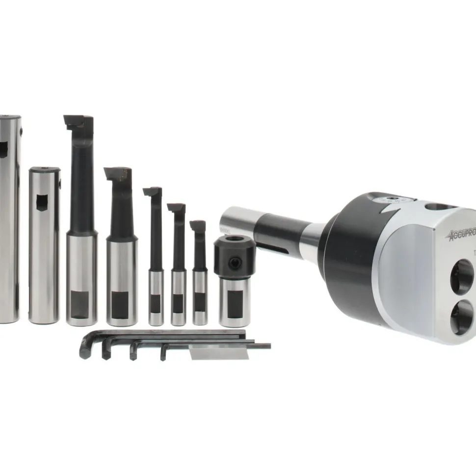 3" Body, 3/4" Boring Bar Hole Dia, Manual Offset Boring Head