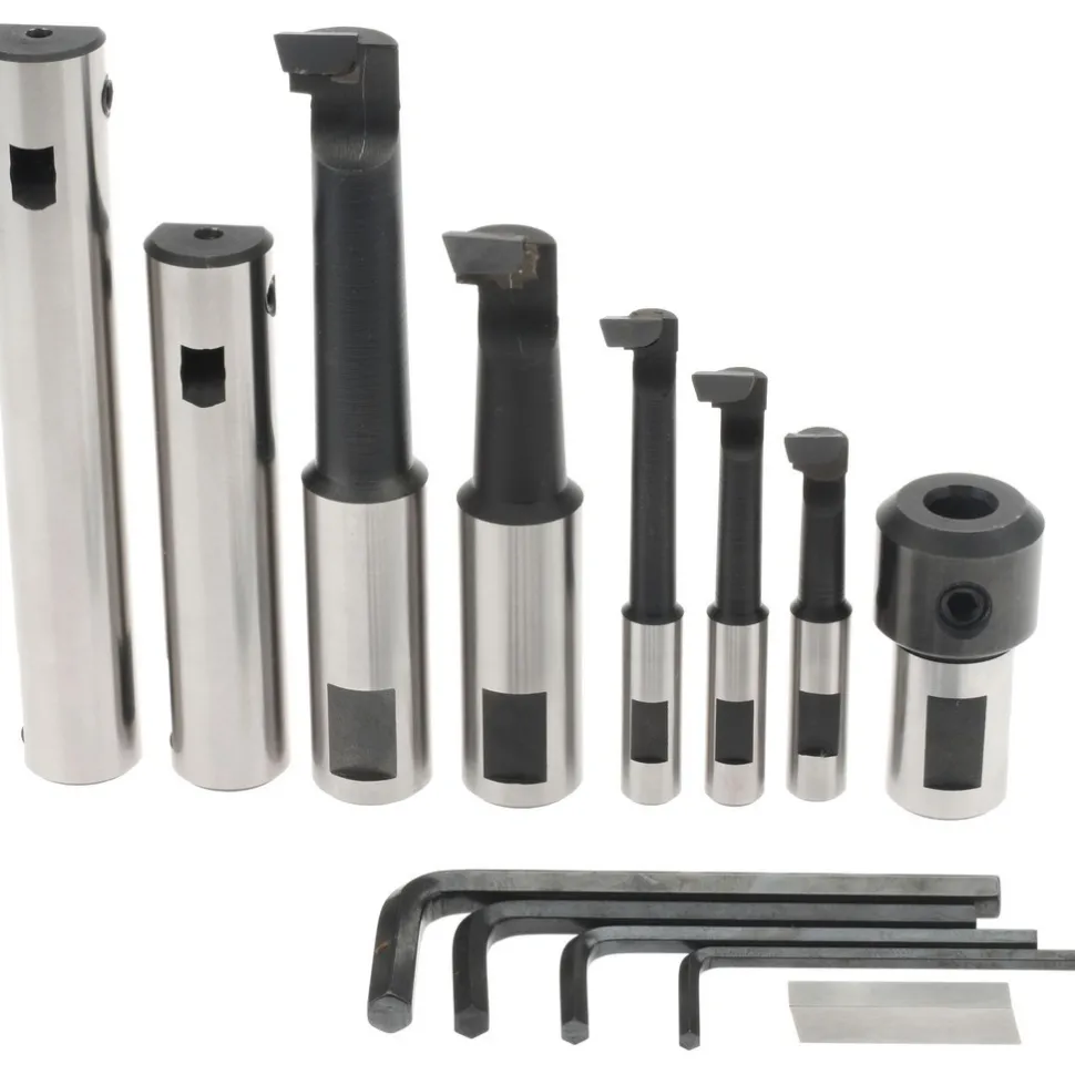 3" Body, 3/4" Boring Bar Hole Dia, Manual Offset Boring Head