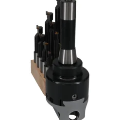 3" Body, 3/4" Boring Bar Hole Dia, Manual Offset Boring Head