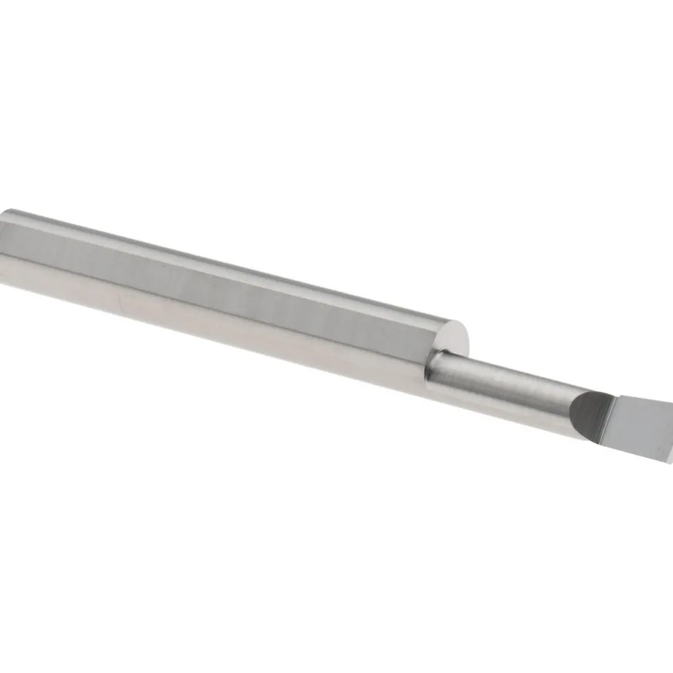 Boring Bar: 0.1800" Min Bore, 3/4" Max Depth, Right Hand, 1/4" Shank Dia, Submicron Solid Carbide
