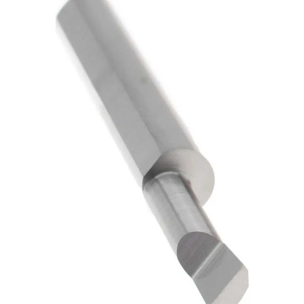 Boring Bar: 0.1800" Min Bore, 3/4" Max Depth, Right Hand, 1/4" Shank Dia, Submicron Solid Carbide