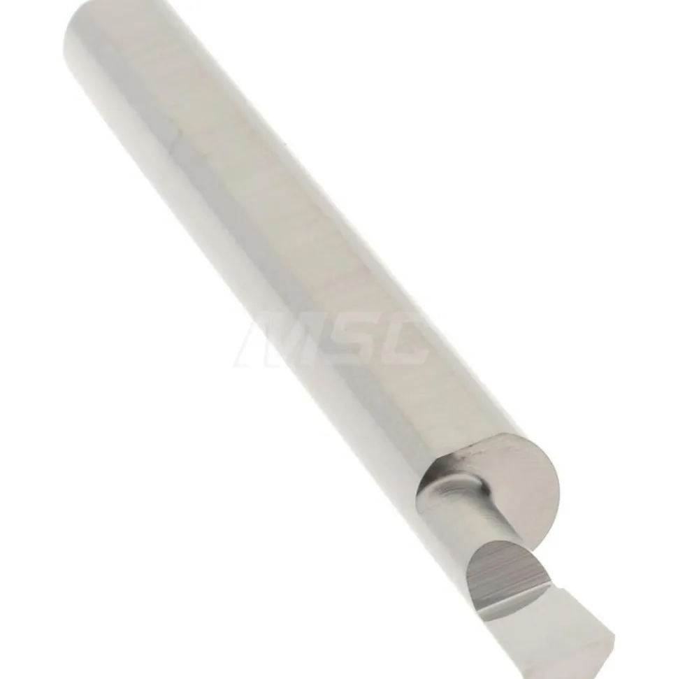 Boring Bar: 0.1200" Min Bore, 0.3500" Max Depth, Right Hand, 3/16" Shank Dia, Submicron Solid Carbide