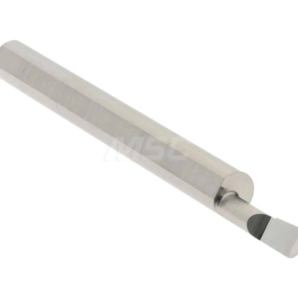Boring Bar: 0.1200" Min Bore, 0.3500" Max Depth, Right Hand, 3/16" Shank Dia, Submicron Solid Carbide