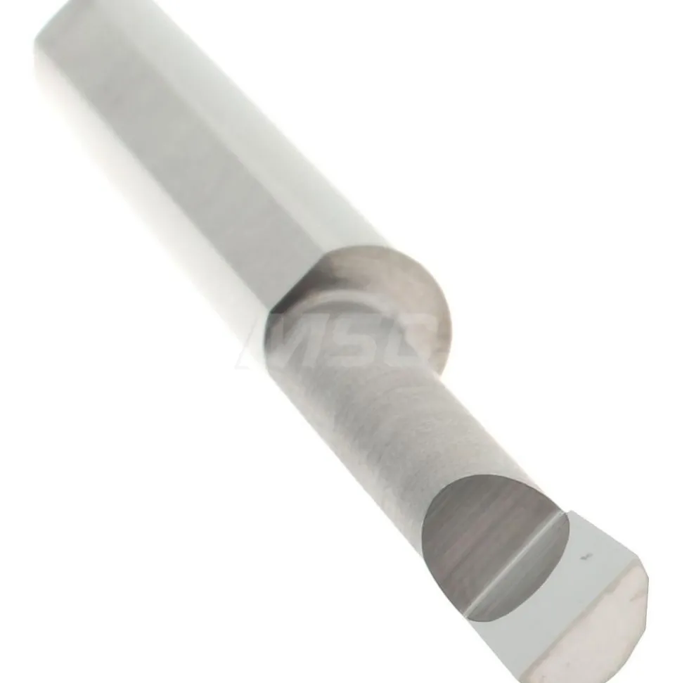 Boring Bar: 0.2000" Min Bore, 1" Max Depth, Right Hand, 1/4" Shank Dia, Submicron Solid Carbide