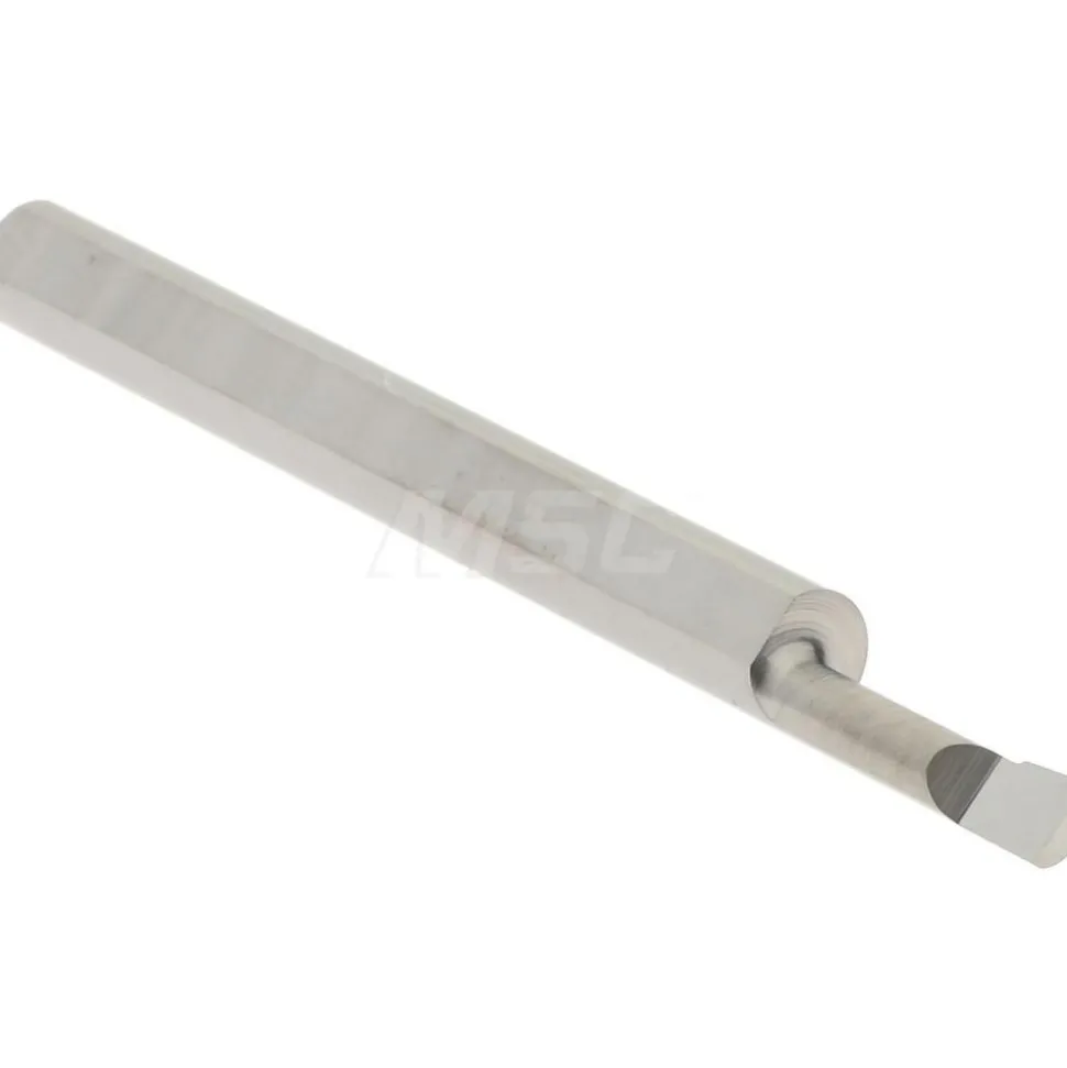 Boring Bar: 0.0800" Min Bore, 0.3000" Max Depth, Right Hand, 1/8" Shank Dia, Submicron Solid Carbide