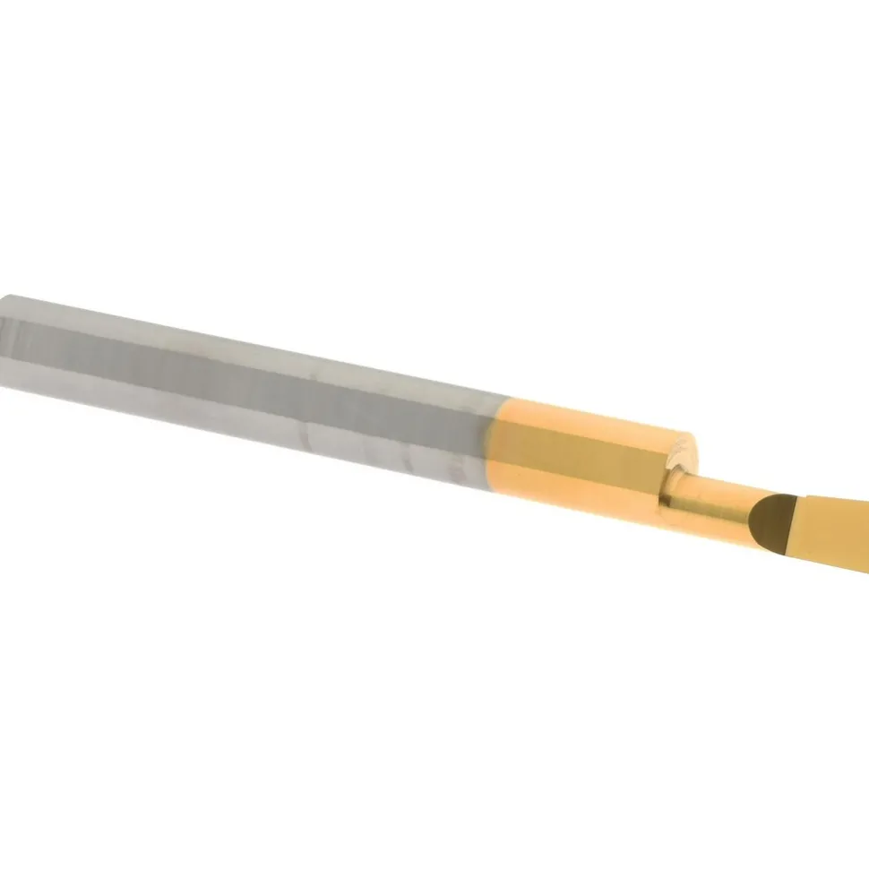 Boring Bar: 0.1800" Min Bore, 1/2" Max Depth, Right Hand, 1/4" Shank Dia, Micrograin Solid Carbide