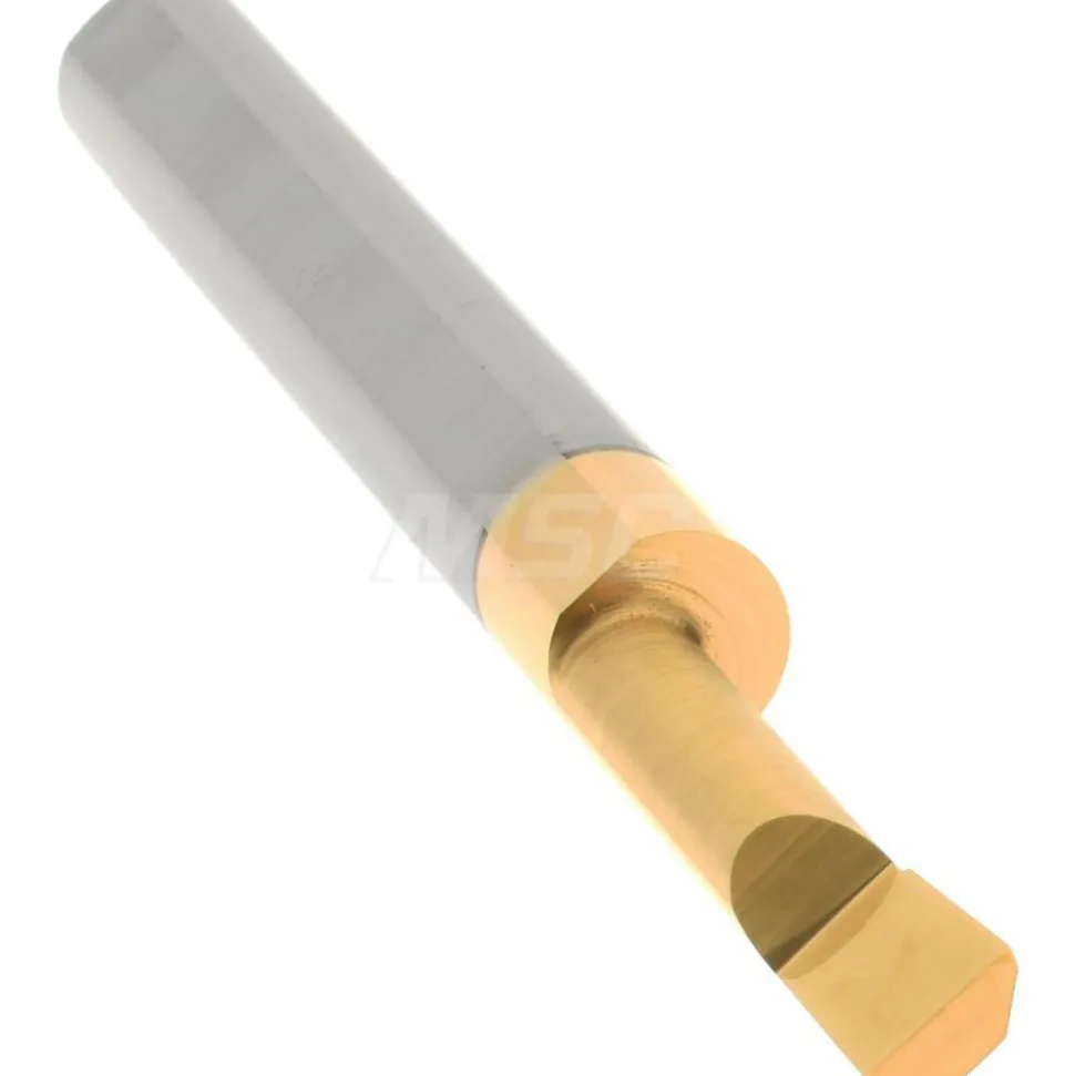 Boring Bar: 0.1800" Min Bore, 3/4" Max Depth, Right Hand, 1/4" Shank Dia, Micrograin Solid Carbide