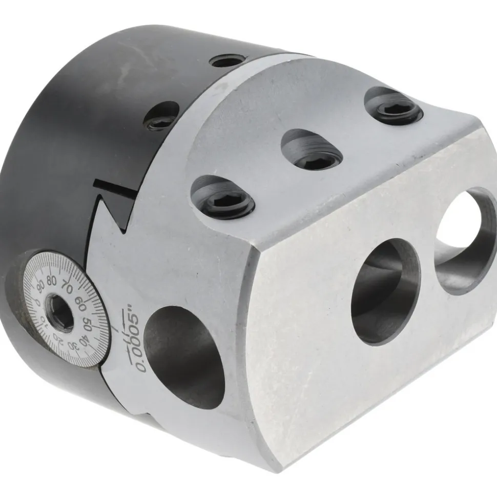 Boring Head: 4" Body Dia, 1" Hole Dia, Manual