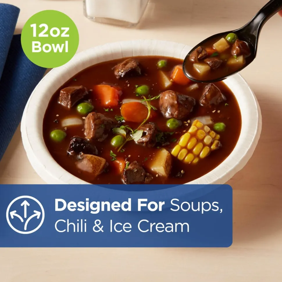Bowls: 12 oz, Paper
