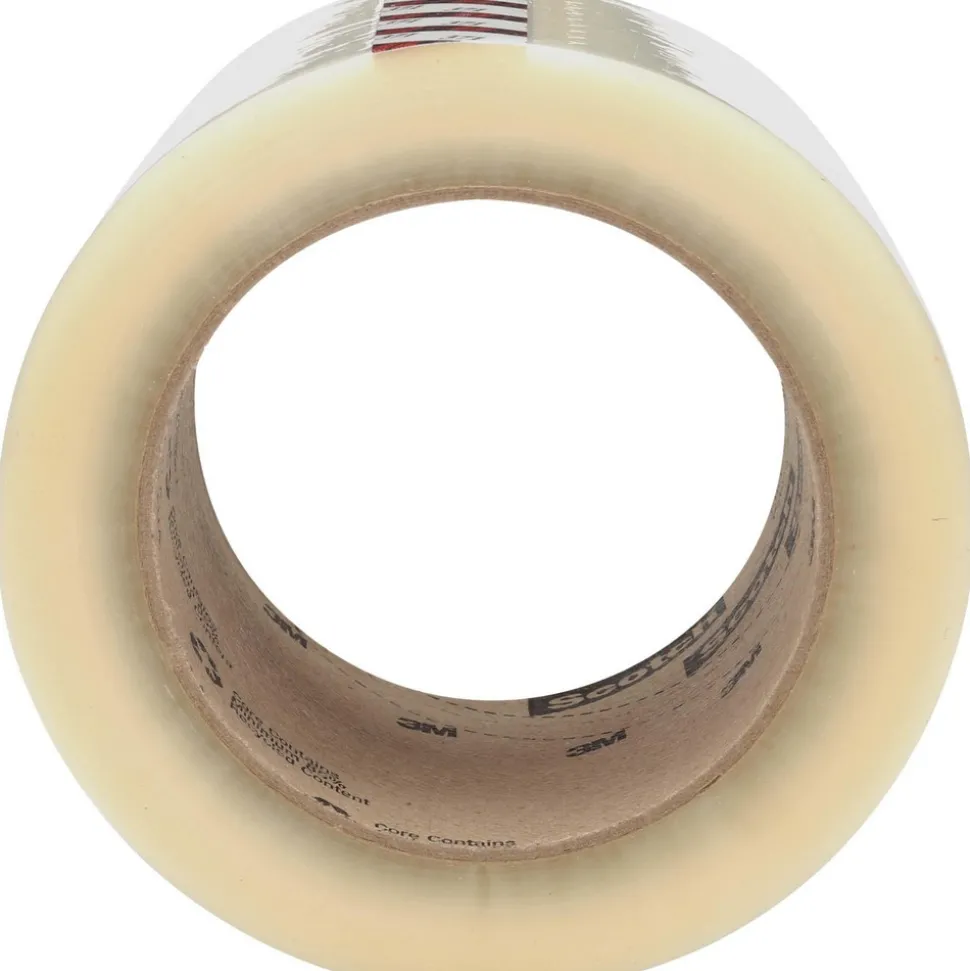 Box Sealing & Label Protection Tape: Tape Number: 371; Thickness (mil): 1.8000; Length (Meter): 100.00; Width (Inch): 3