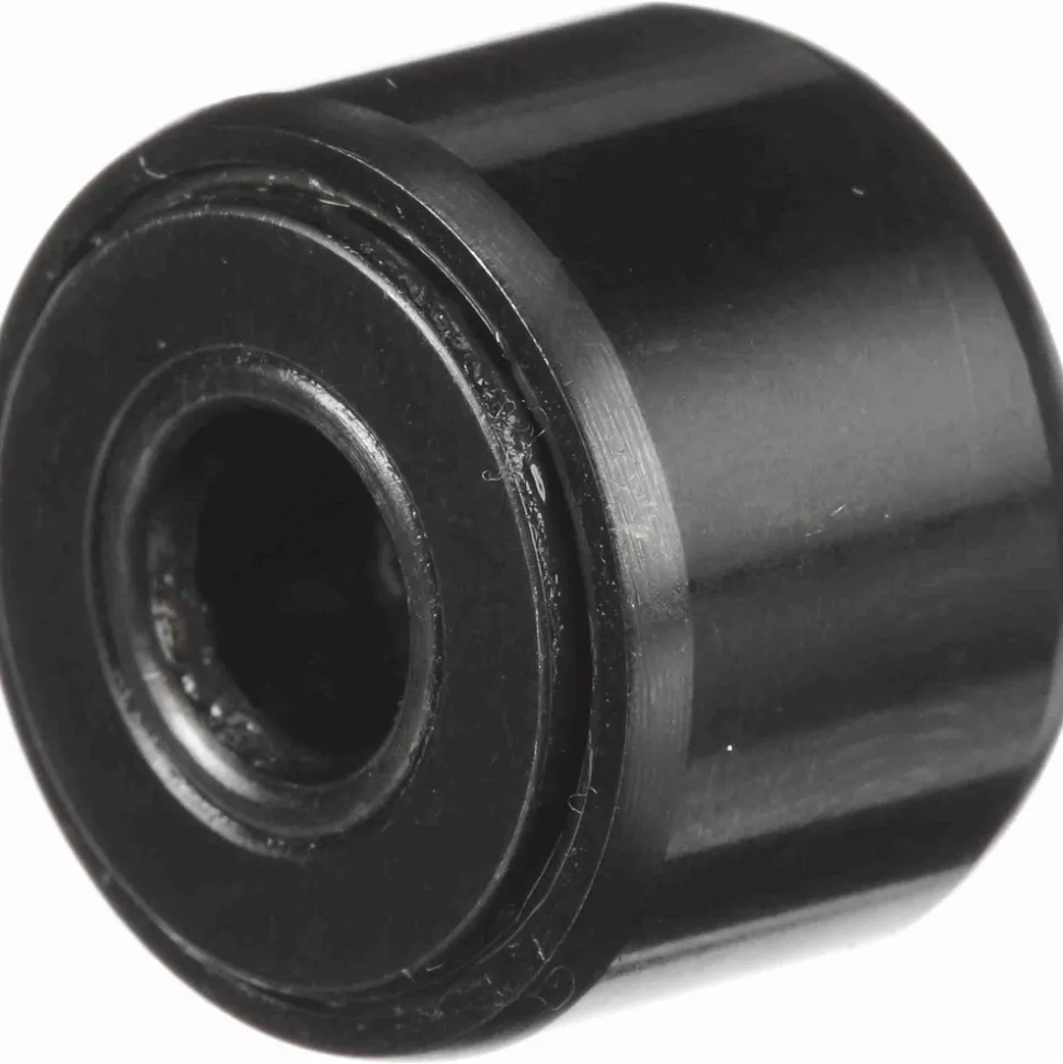 Cam Yoke Roller: Crowned, 0.25" Bore Dia, 3/4" Roller Dia, 0.5" Roller Width, Needle Roller Bearing