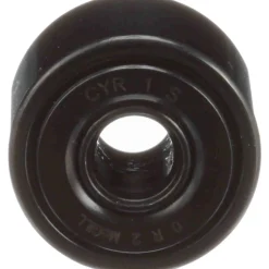 Cam Yoke Roller: Crowned, 0.3125" Bore Dia, 1" Roller Dia, 0.625" Roller Width, Needle Roller Bearing