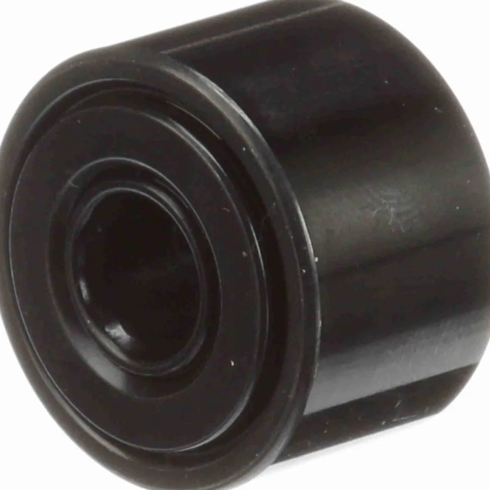 Cam Yoke Roller: Crowned, 0.3125" Bore Dia, 1" Roller Dia, 0.625" Roller Width, Needle Roller Bearing
