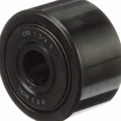Cam Yoke Roller: Crowned, 0.5" Bore Dia, 1-3/4" Roller Dia, 1" Roller Width, Needle Roller Bearing