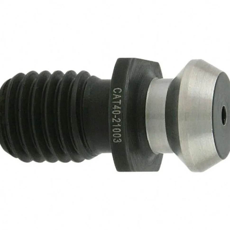 CAT40 Retention Knob: 5/8-11 Thread Size, 45.00 deg Angle Radius, 0.7400" Knob Dia