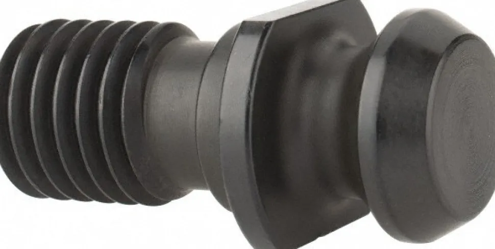 CAT40 Retention Knob: 5/8-11 Thread Size, 45.00 deg Angle Radius, 0.7400" Knob Dia