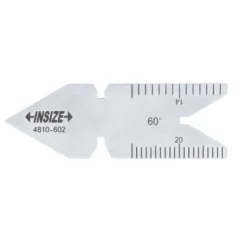 Center Gages: Type: Center Gage; Angle: 60.00; Graduation (Inch): 0.50; 1.00