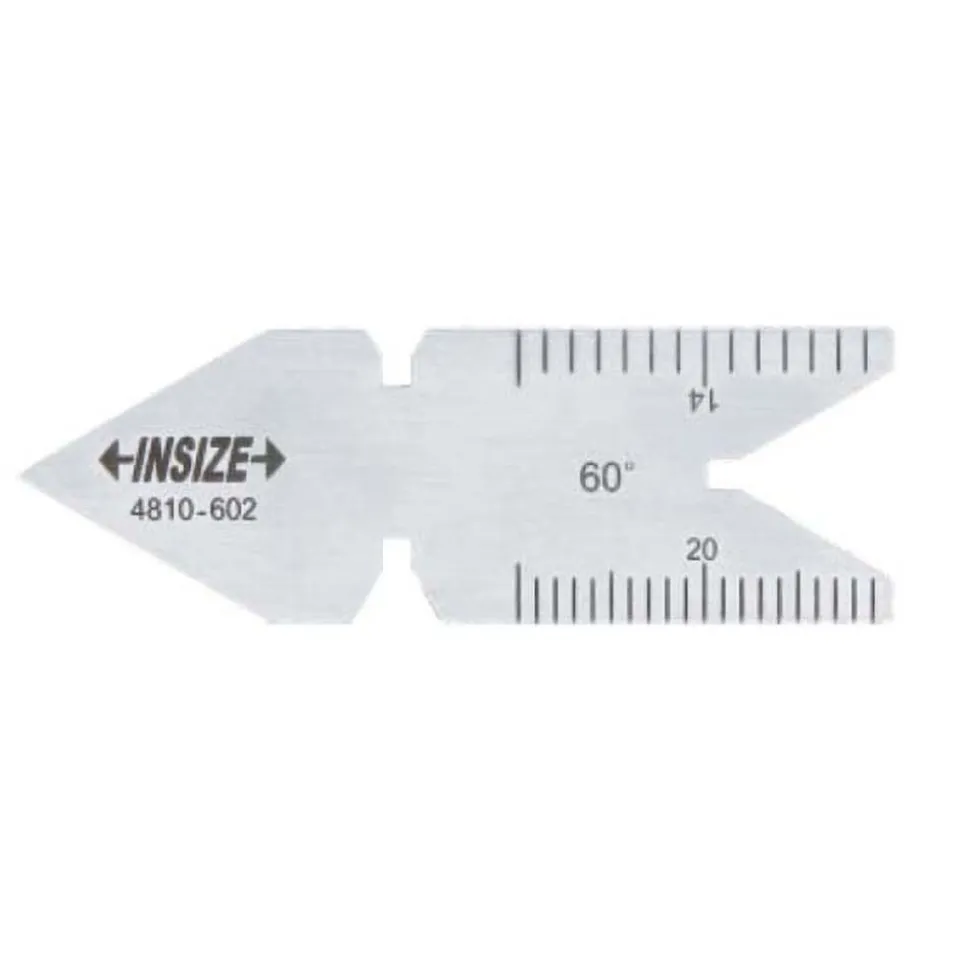 Center Gages: Type: Center Gage; Angle: 60.00; Graduation (Inch): 0.50; 1.00