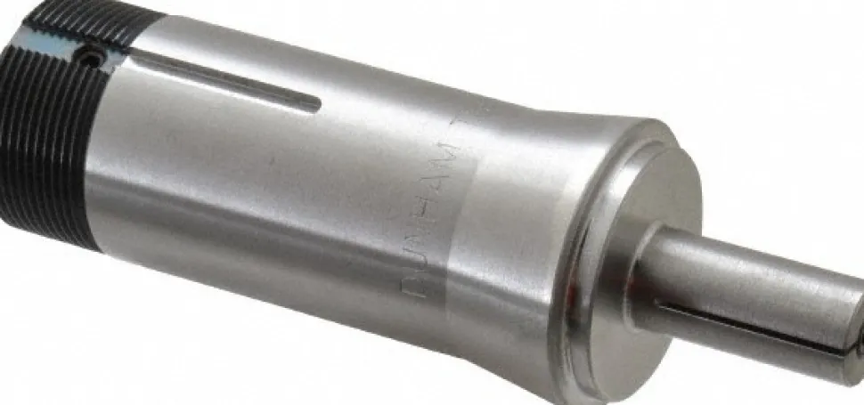 5C Expanding Collet: 1/2" Head Dia, 1" Head Length, 0.0005" TIR, Steel