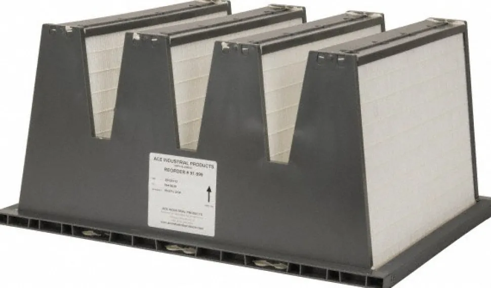 1200, 1040 CFM, 99.97% Efficiency at Full Load, Portable Reusable Main HEPA Filter 1 Optional