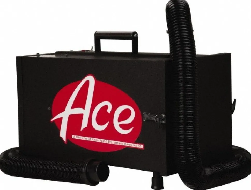 226 CFM, 99.7% Efficiency at Full Load, Suitcase Size Air Cleaner with Reusable Hepa Filter