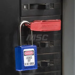 Circuit Breaker Lockout Kit: 120 & 240V, 1 Padlock Max, 1.188