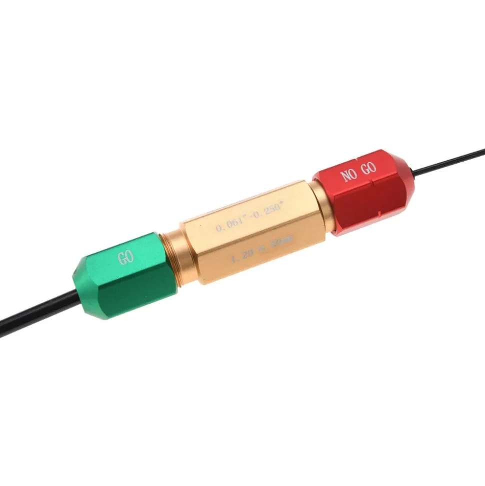 Class ZZ Plug Gage Set: 0.061 to 0.25" Range, 190 Pc, Black Oxide