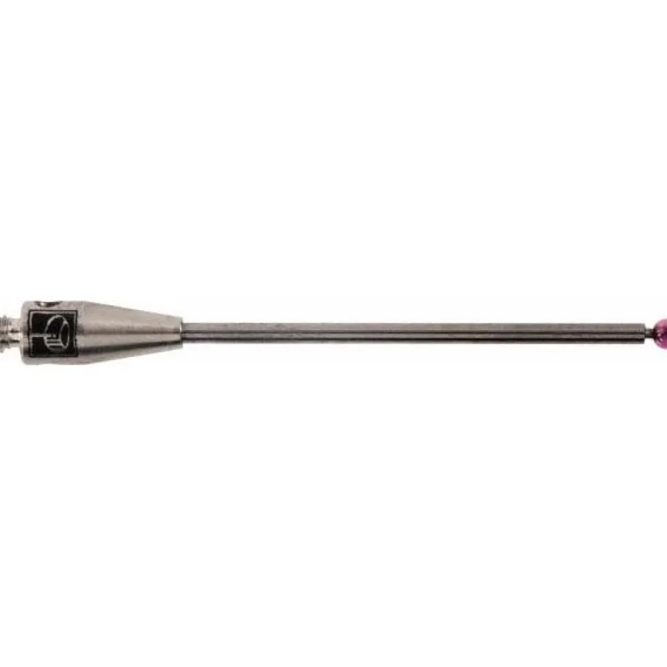 CMM Ball Stylus: 1.5 mm Ball Dia, 30 mm OAL, M2