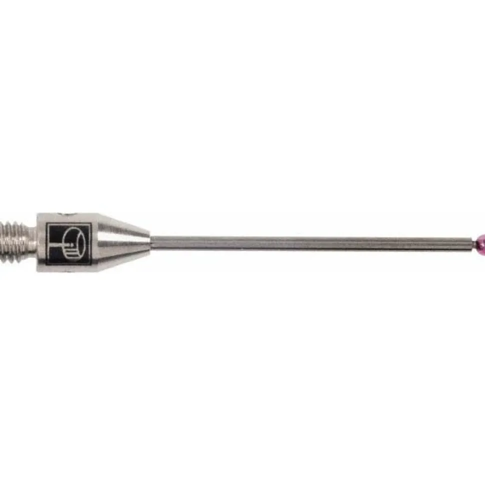 CMM Ball Stylus: 1.5 mm Ball Dia, 30 mm OAL, M3