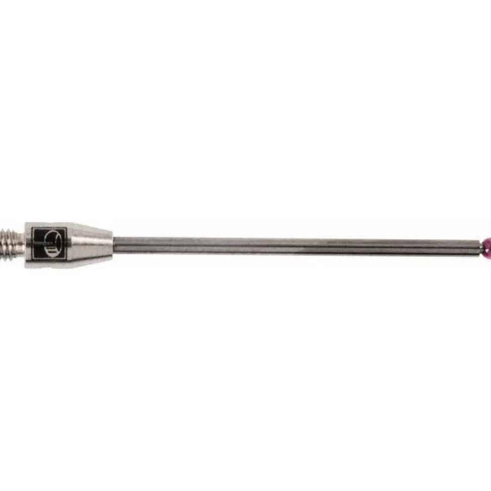 CMM Ball Stylus: 2 mm Ball Dia, 40 mm OAL, M3