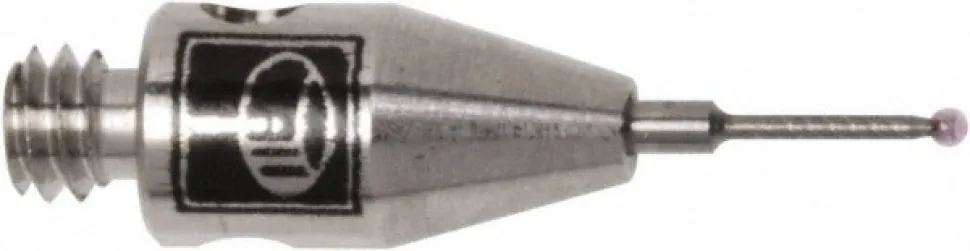CMM Ball Stylus: 0.5 mm Ball Dia, 10 mm OAL, M2
