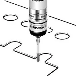 CMM Sphere Stylus: 2 mm Ball Dia, 20 mm OAL, M2