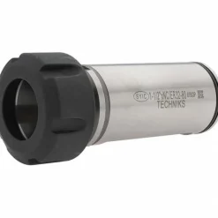 Collet Chuck: 1/16 to 3/4" Capacity, ER32 Collet, 1-1/2" Shank Dia, Straight Shank