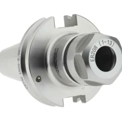 Collet Chuck: 0.0390 to 0.5110" Capacity, ER20 Collet, Taper Shank