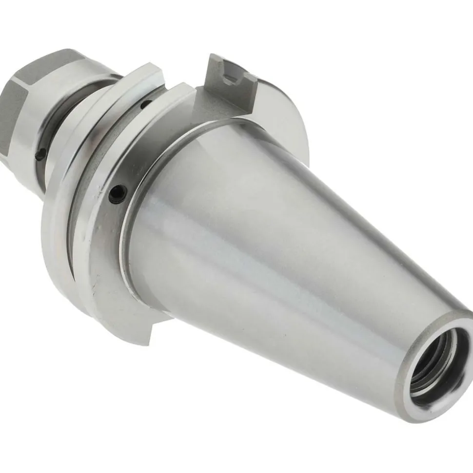 Collet Chuck: 0.0390 to 0.5110" Capacity, ER20 Collet, Taper Shank