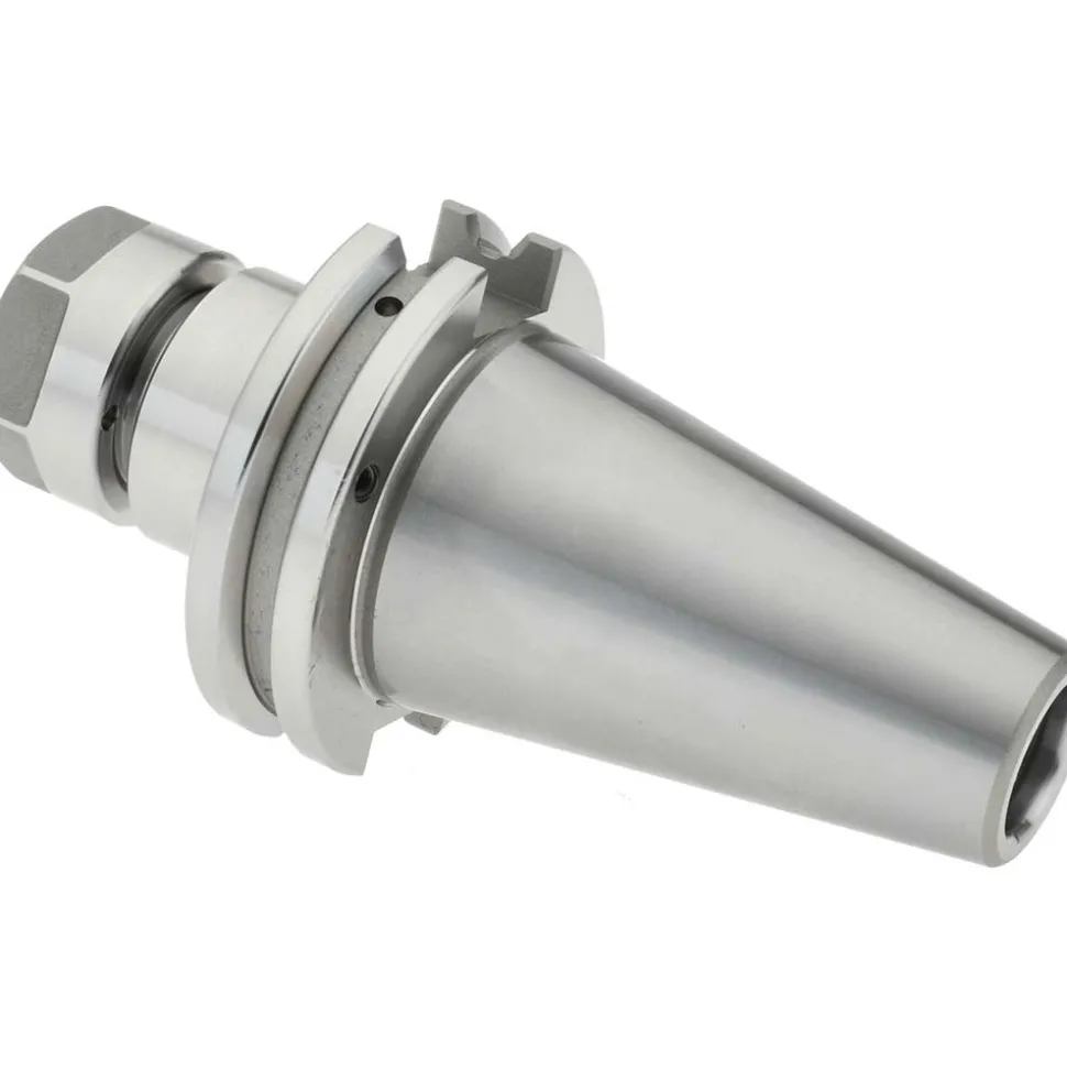 Collet Chuck: 0.0390 to 0.5110" Capacity, ER20 Collet, Taper Shank