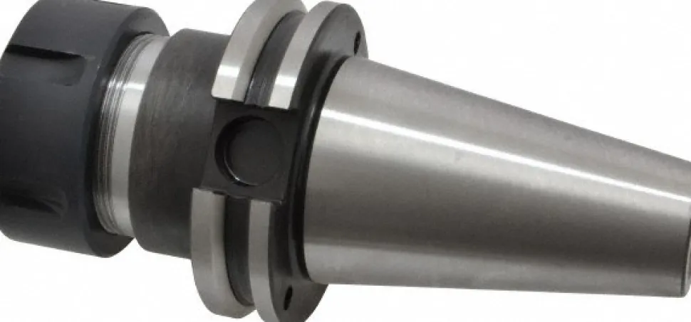 Collet Chuck: 0.0800 to 0.7874" Capacity, ER32 Collet, Taper Shank