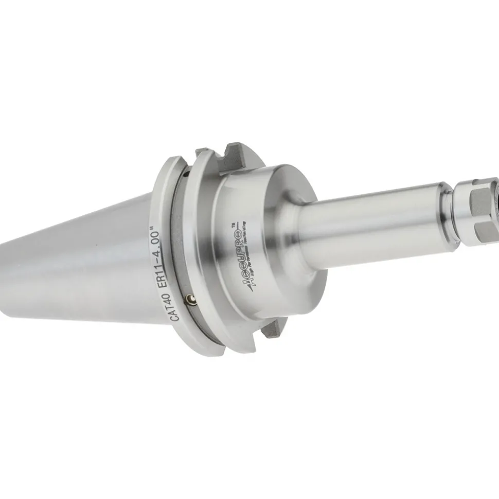 Collet Chuck: 0.0190 to 0.2750" Capacity, ER11 Collet, Taper Shank