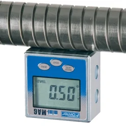 Combination Protractor & Inclinometer: 0.05 ° Resolution, Digital
