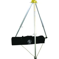 Confined Space Entry & Retrieval Systems: System Type: Confined Space Entry System; Base Type: Tripod; Installation Type: Portable; Winch Power Type: Manual