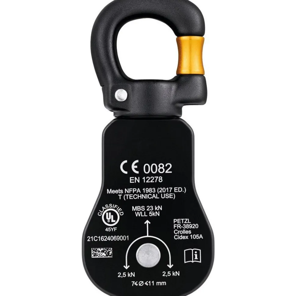 Confined Space Entry & Retrieval Cables & Pulleys: Pulley Type: Pulley