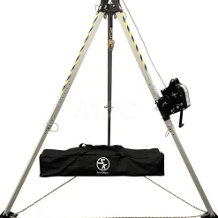 Confined Space Entry & Retrieval Systems: System Type: Confined Space Entry System; Base Type: Tripod; Installation Type: Portable; Winch Power Type: Manual
