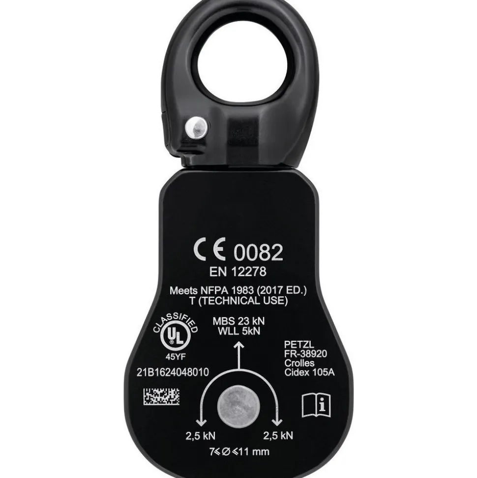 Confined Space Entry & Retrieval Cables & Pulleys: Pulley Type: Pulley