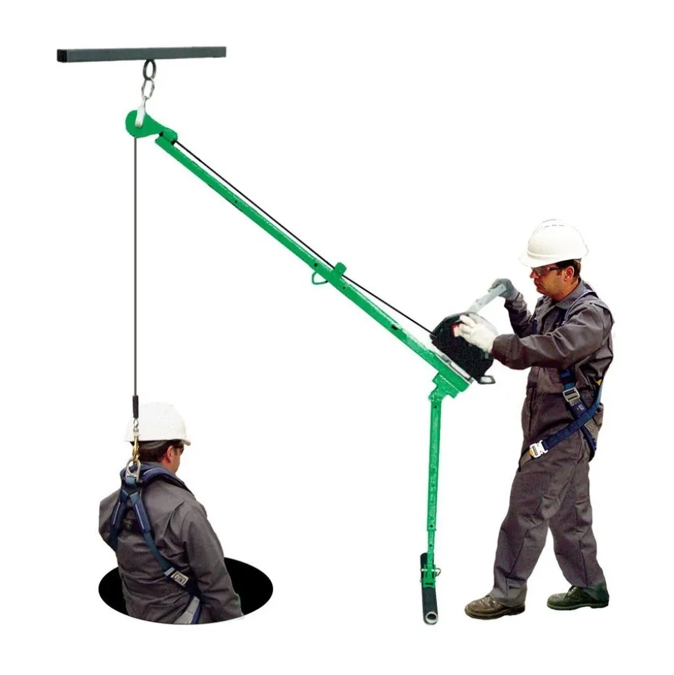 Confined Space Entry & Retrieval Systems: Base Type: Davit; Winch Power Type: Manual